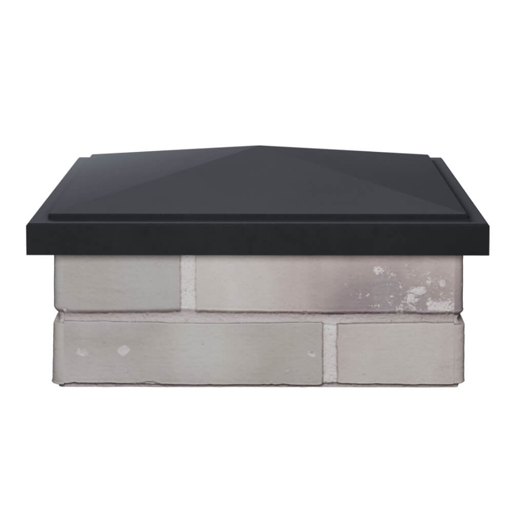 Колпак Zking БонаМоно Серый на столб 1.5х1.5 кирпича (385х385, 400х400мм) Сысерть фото