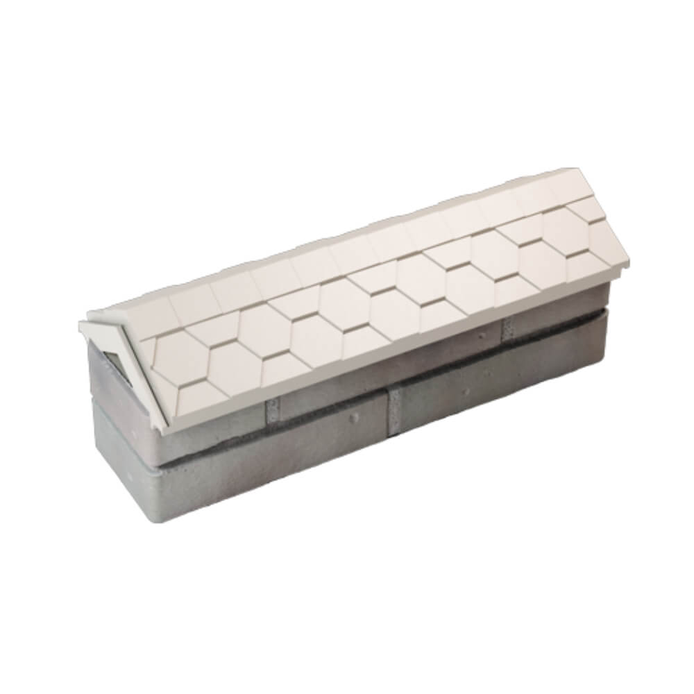 Парапет Zking Эверест Бежевый с посадкой на 0.5 кирпича (130мм) в Сысерти фото