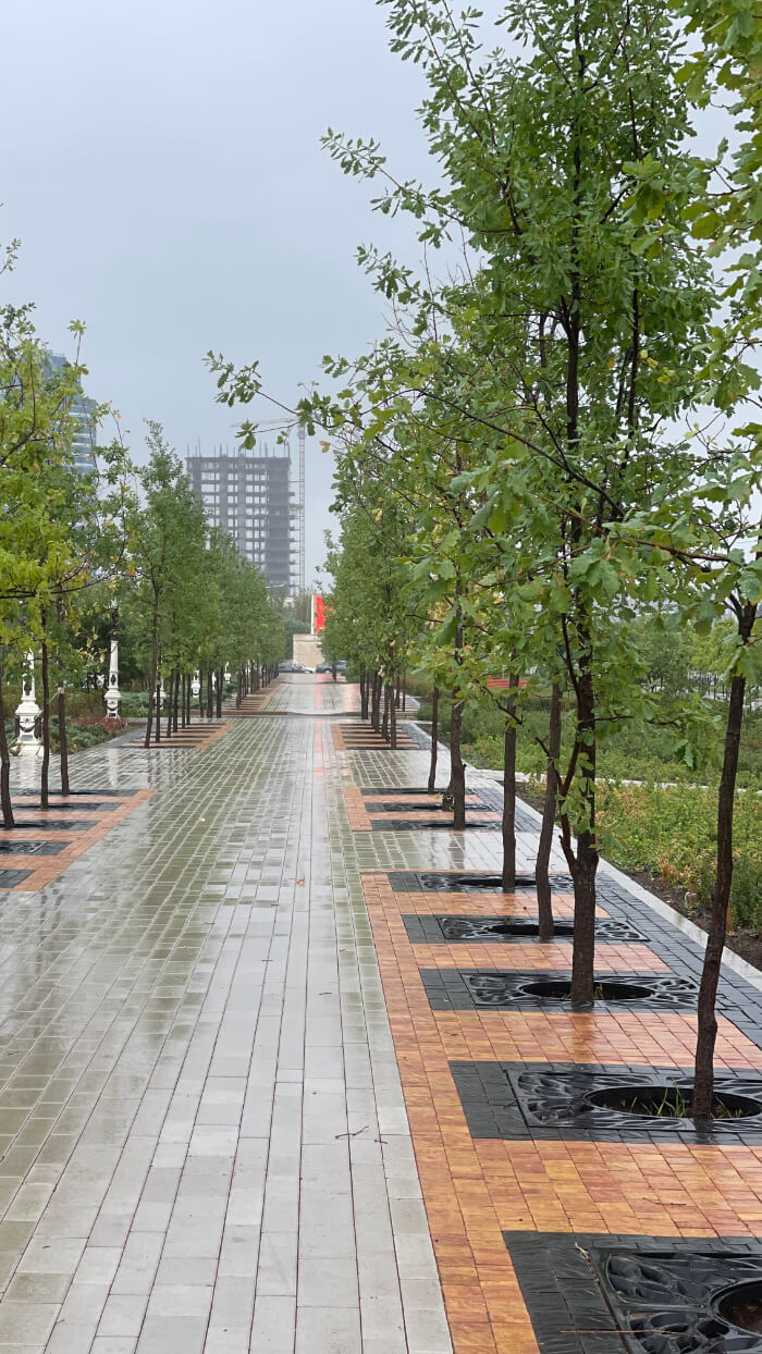 Приствольная решетка для дерева ZKING CRUST 1.2х1.2м Черная в Сысерти фото