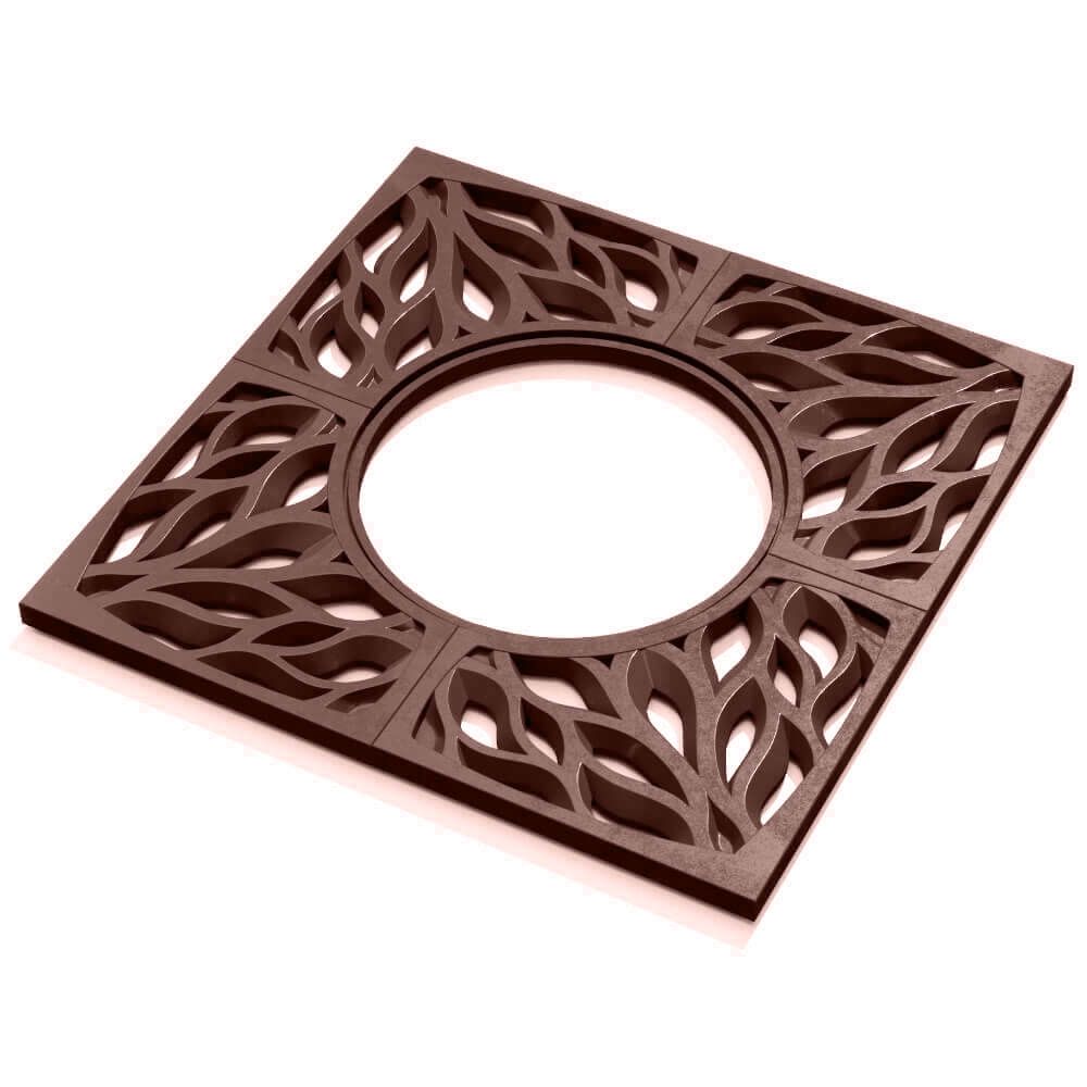 Приствольная решетка для дерева ZKING CRUST 1.2х1.2м Коричневая в Сысерти фото