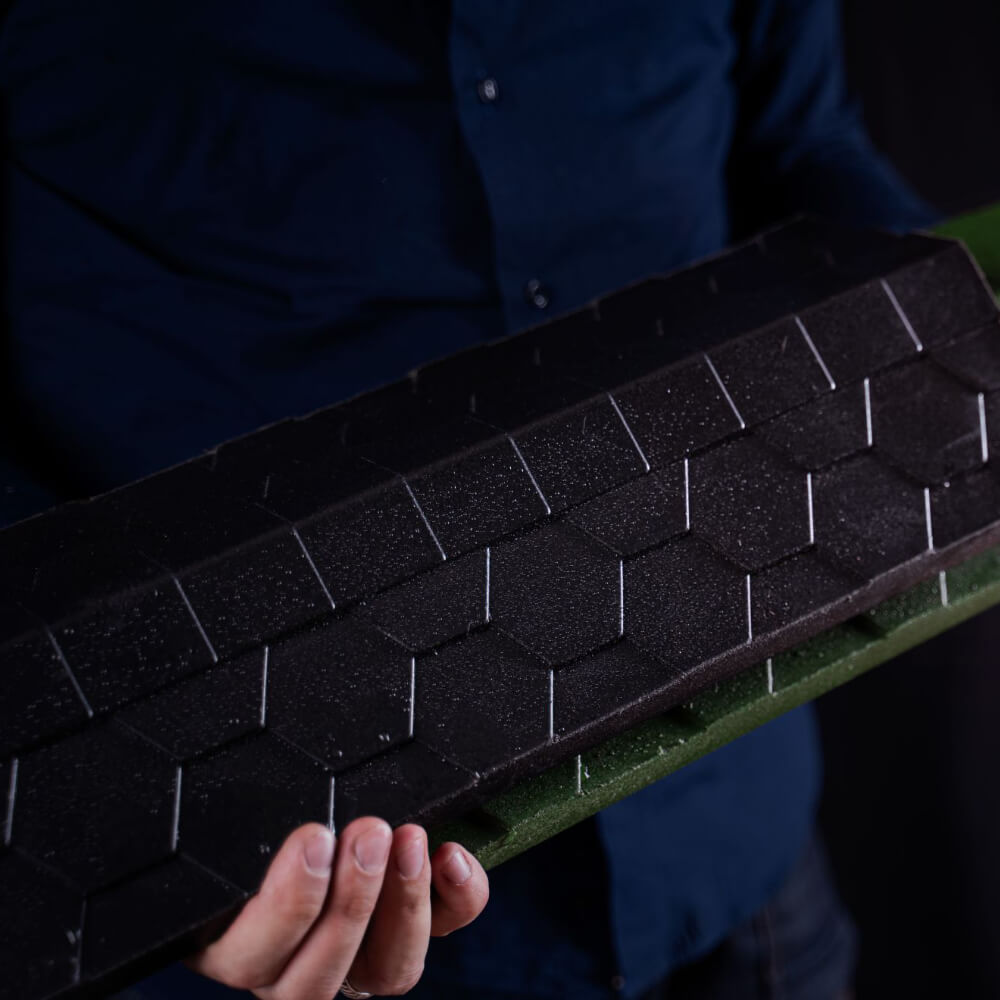 Парапет Zking Эверест Черный с посадкой на 1 кирпич (200/225/255мм) в Сысерти фото