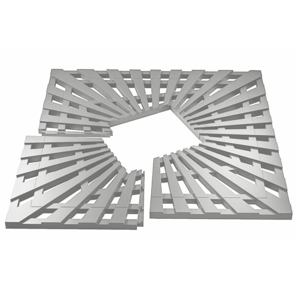 Приствольная решетка для дерева ZKING ATMOSPHERE 1.2х1.2м Бежевая в Сысерти фото