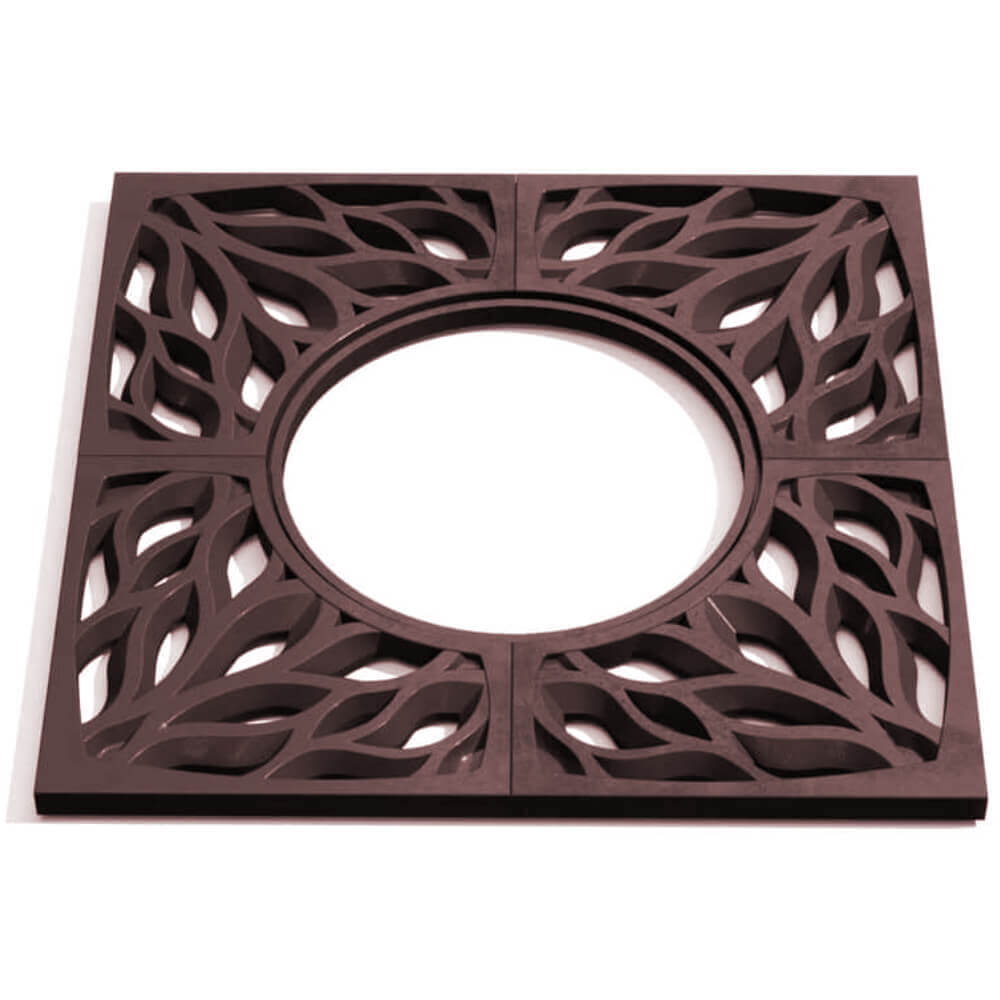 Приствольная решетка для дерева ZKING CRUST 1.2х1.2м Коричневая Сысерть фото