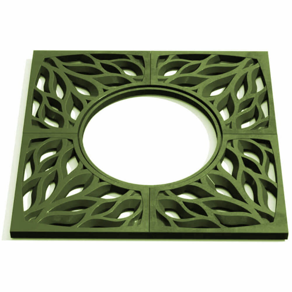 Приствольная решетка для дерева ZKING CRUST 1.2х1.2м Зеленая Сысерть фото