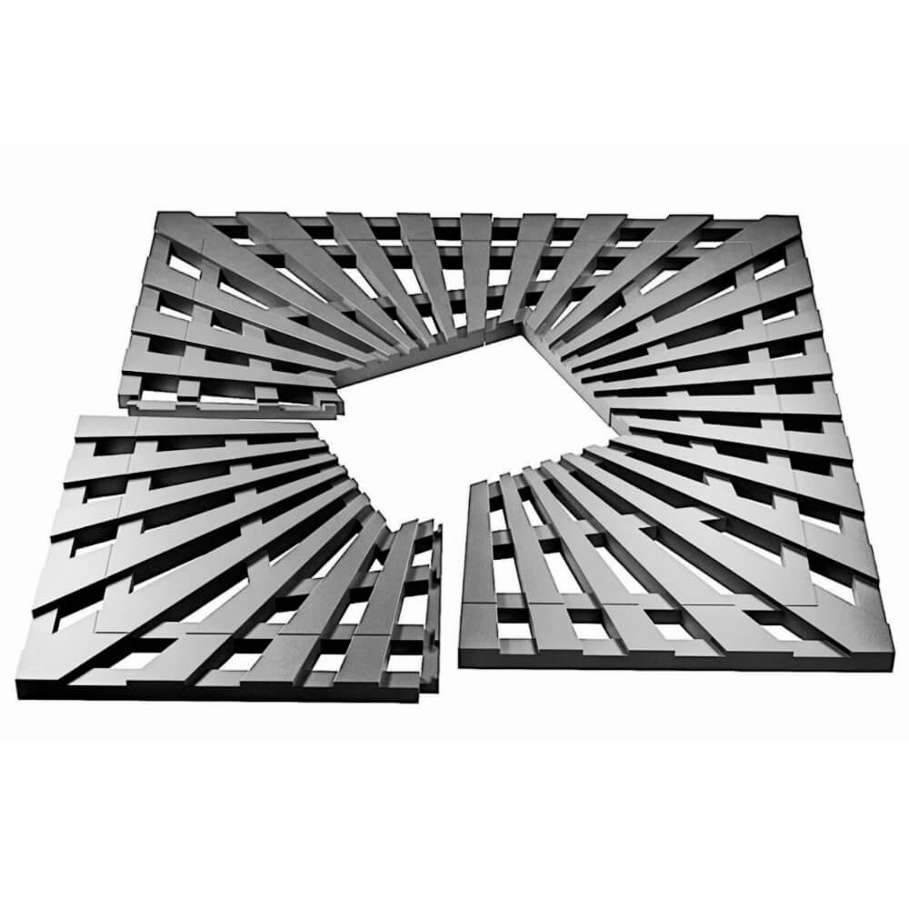 Приствольная решетка для дерева ZKING ATMOSPHERE 1.2х1.2м Серая в Сысерти фото