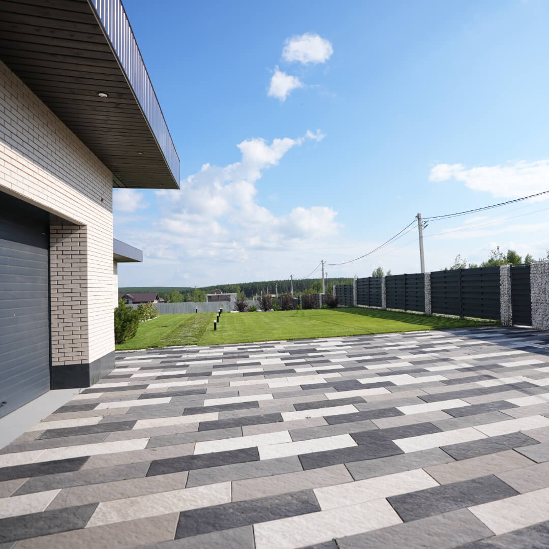 Шаговая плита STONE Графитовый Серый 990х330х55мм в Сысерти фото